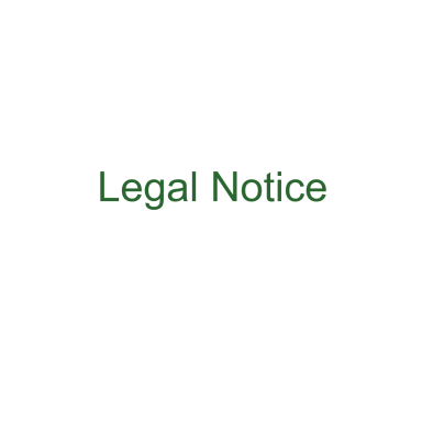 Legal Notice
